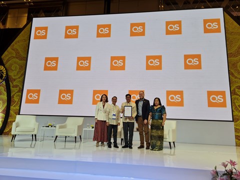 Tarlac State University receives official QS rating award; officials attend QS Summit